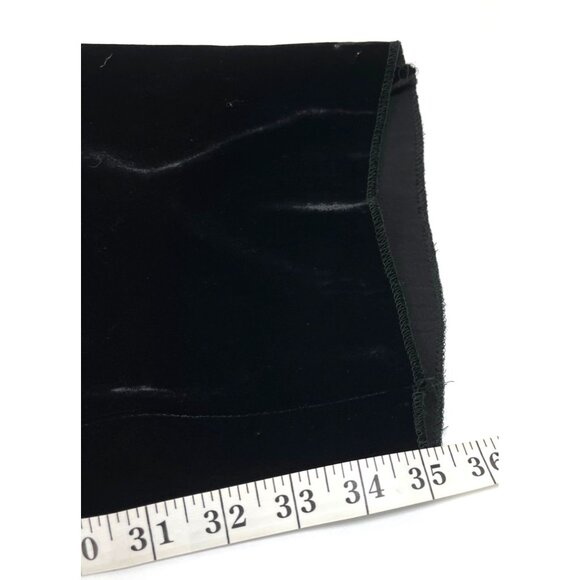 Worldly Things Black Velvet Pants Made In Italy Size 18 70a - Picture 9 of 12